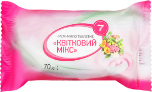 Крем-мило туалетне тверде марка К Квітковий мікс 7 70г