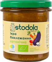 Икра баклажанная консервированная органическая Stodola с/б 300г