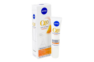 Крем для кожи вокруг глаз восстанавливающий против морщин Q10 Энергия Nivea 15мл