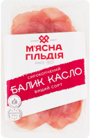 Балик нарізка Касло М'ясна Гільдія с/к в/с лоток 0.08кг