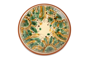 Тарілочка Квіти Косівська Майстерня кераміки Горно 1шт