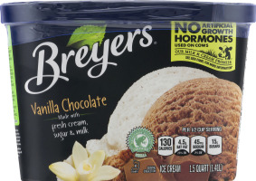 Breyers Vanilla Chocolate Ice Cream