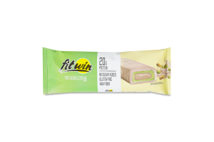 Батончик протеиновый глазированный с подсластителями Фисташка и крем FitWin м/у 60г