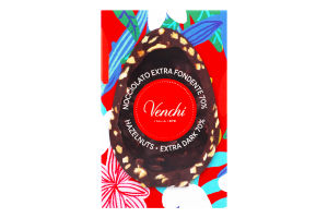 Фігурка Venchi яйце екстра темний шокол з фундуком