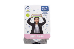 Колготы детские Boy&Girl №343 128-134 ромб