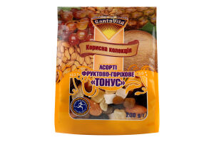 Ассорти фруктово-ореховое Тонус Santa Vita м/у 200г