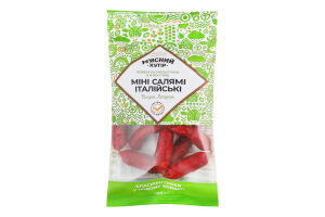 Ковбаски Міні салямі Італійські с/к в/г 100г М'ясний хутір