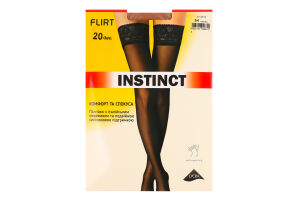 Панчохи жіночі Instinct Flirt 20den 3/4 natural