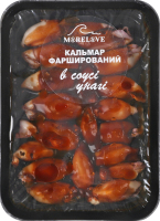 Кальмар фаршированный в соусе унаги Morelove лоток 0.24кг