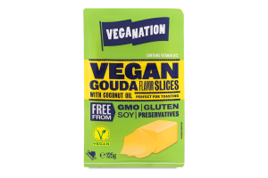Скибочки веганські Veganation зі смаком гауди