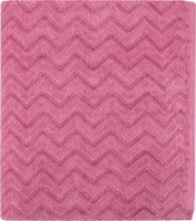 Рушник світло-фіолетовий махровий велюр жакард 50*90см 550г/м2 ГМ Текстайл