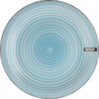 Тарелка d27см №10-099-221 Тусклая голубизна Nava 1шт