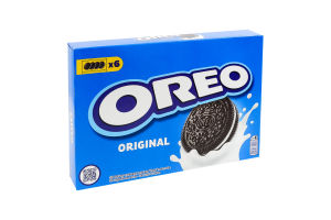 Печиво з какао та кремовою начинкою ванільного смаку Original Oreo к/у 228г