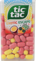 Драже со вкусом ананаса и маракуйи Exotic escape Tic Tac п/у 54г