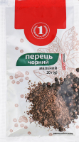 Перец чёрный молотый ТМ "1" м/у 20г