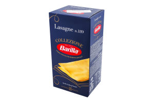 Макарони Лазанья №189 Collezione Barilla к/у 500г
