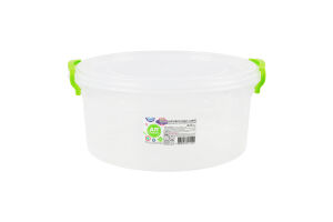 Контейнер універсальний 2.1л 210х200х93мм №3 Круглий Ал-Пластик 1шт