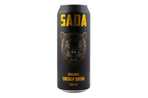 Енергетичний напій SADA 500 мл з/б ПИ881 (Туреччина)