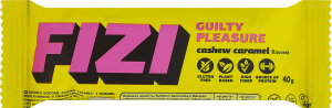 Батончик в шоколаді з фініками, кеш'ю та начинкою зі смаком карамелі Cashew Caramel Guilty pleasure Fizi м/у 40г