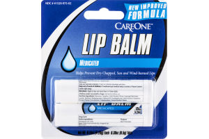CareOne Lip Balm Medicated - 2 CT