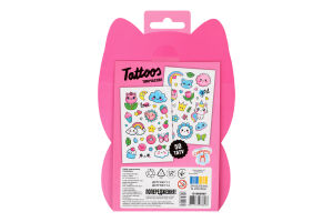 Набір татуювань тимчасових д/молодших дівчаток Сюрприз