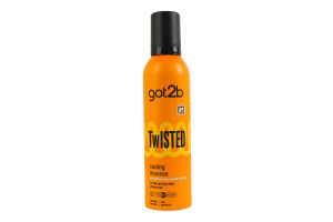 Мус для волосся з пантенолом Twisted Got2b 250мл