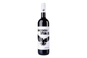 Вино 0.75л 13.5% красное полусухое Зинфандель American Wings бут