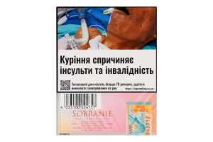 Сигареты с фильтром Sobranie Cocktail 20шт