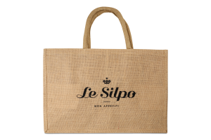 Сумка д/покупок Le Silpo Delicacy джутов47х33х20см
