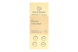 Чай Coconut Ukrainian masala Forest Pink Elephant к/у 70г
