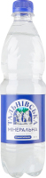 Вода мінеральна сильногазована природна столова Тальнівська п/пл 0.5л