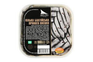 Килька пряного посола Балтийская Добра риба ведро 1кг