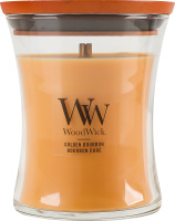 Свеча 275г Golden bourbon Medium WoodWick 1шт