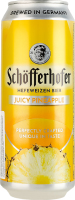 Суміш пива з соком 0.5л 2.5% Соковитий ананас Schofferhofer