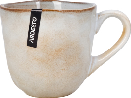 Чашка Umbria 380мл бежева кераміка Ardesтo