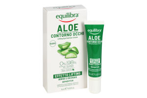 Крем для контуру очей Equilibra з алое