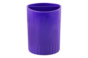 Стакан д/ручок круглий два відділення Зібі