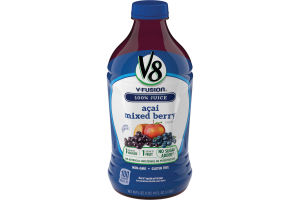 V8 V-Fusion 100% Juice Acai Mixed Berry
