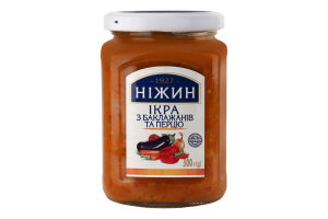Ікра з баклажанів та перцю Ніжин с/б 300г
