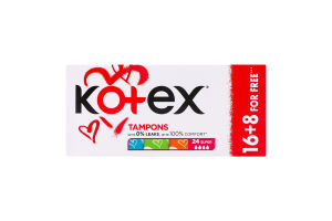 Тампон Kotex Ultra Sorb Silky Cover super 16шт