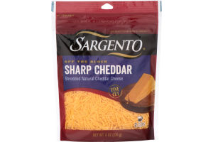 Sargento Off The Block Sharp Cheddar Fine Cut