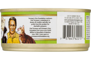 Newman's Own Premium Cat Food Turkey & Vegetable Formula