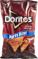 Doritos Tortilla Chips Party Size! Spicy Nacho