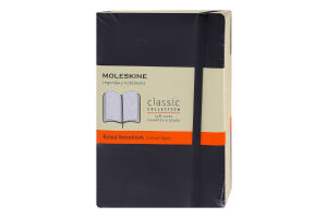 Записник Moleskine Classic кишеньк лінія м'як чорн