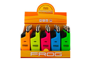 Зажигалка бытовая многоразового использования Mini Frog 1шт