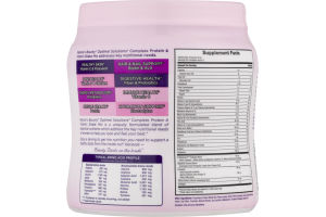 Nature's Bounty Optimal Solutions Complete Protein & Vitamin Shake Mix Decadent Chocolate