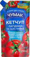Кетчуп пастеризованный Нежный Чумак д/п 250г