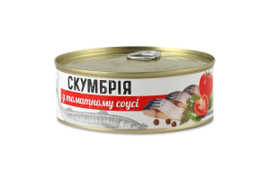 Скумбрия в томатном соусе Banga ж/б 240г