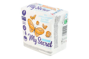 Гігієнічні прокладки з крильцями ТМ "My Secret" DRYSILK SUPER ULTRA THIN (super 5*)