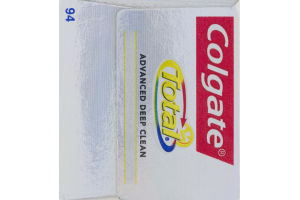 Colgate Total Advanced Deep Clean Anticavity Fluoride and Antigingivitis Toothpaste